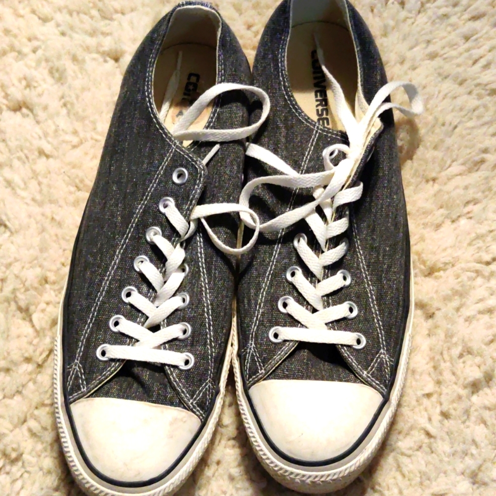 Converse Low Tops 12 Heather Grey